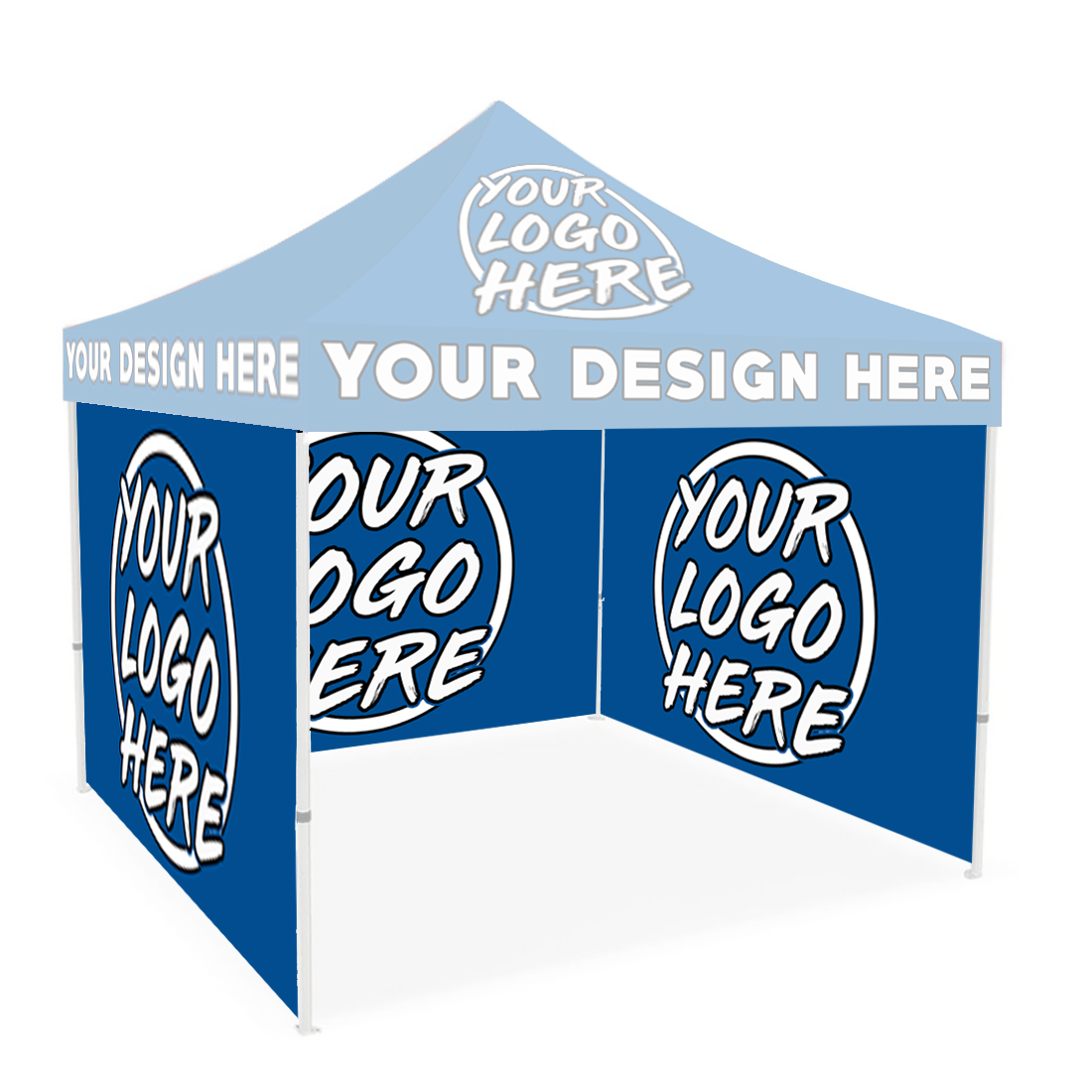 Custom Canopy Full Wall Package