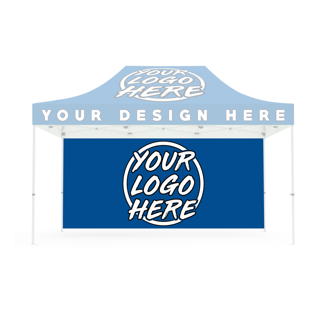 Custom Canopy Rear Wall