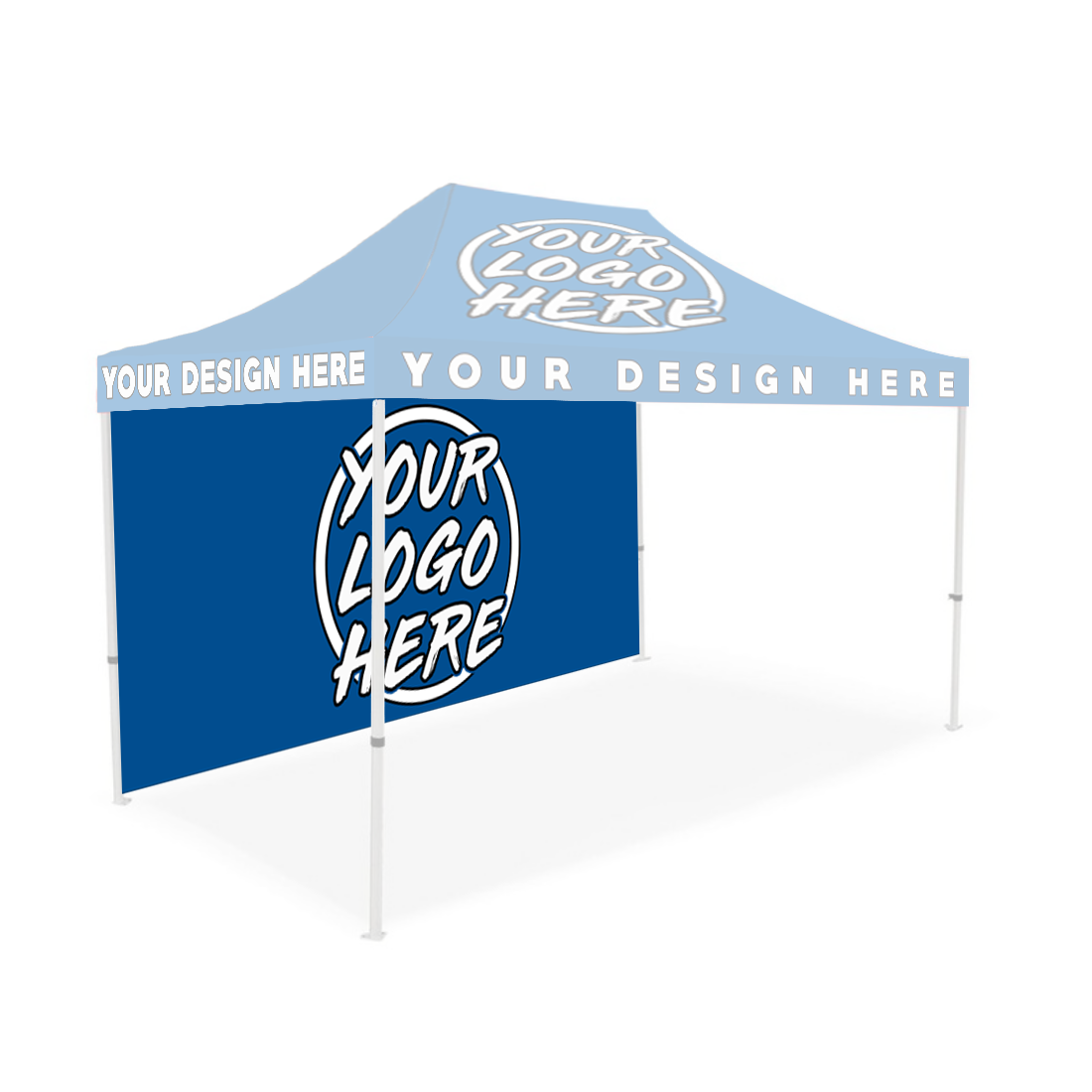Custom Canopy Rear Wall