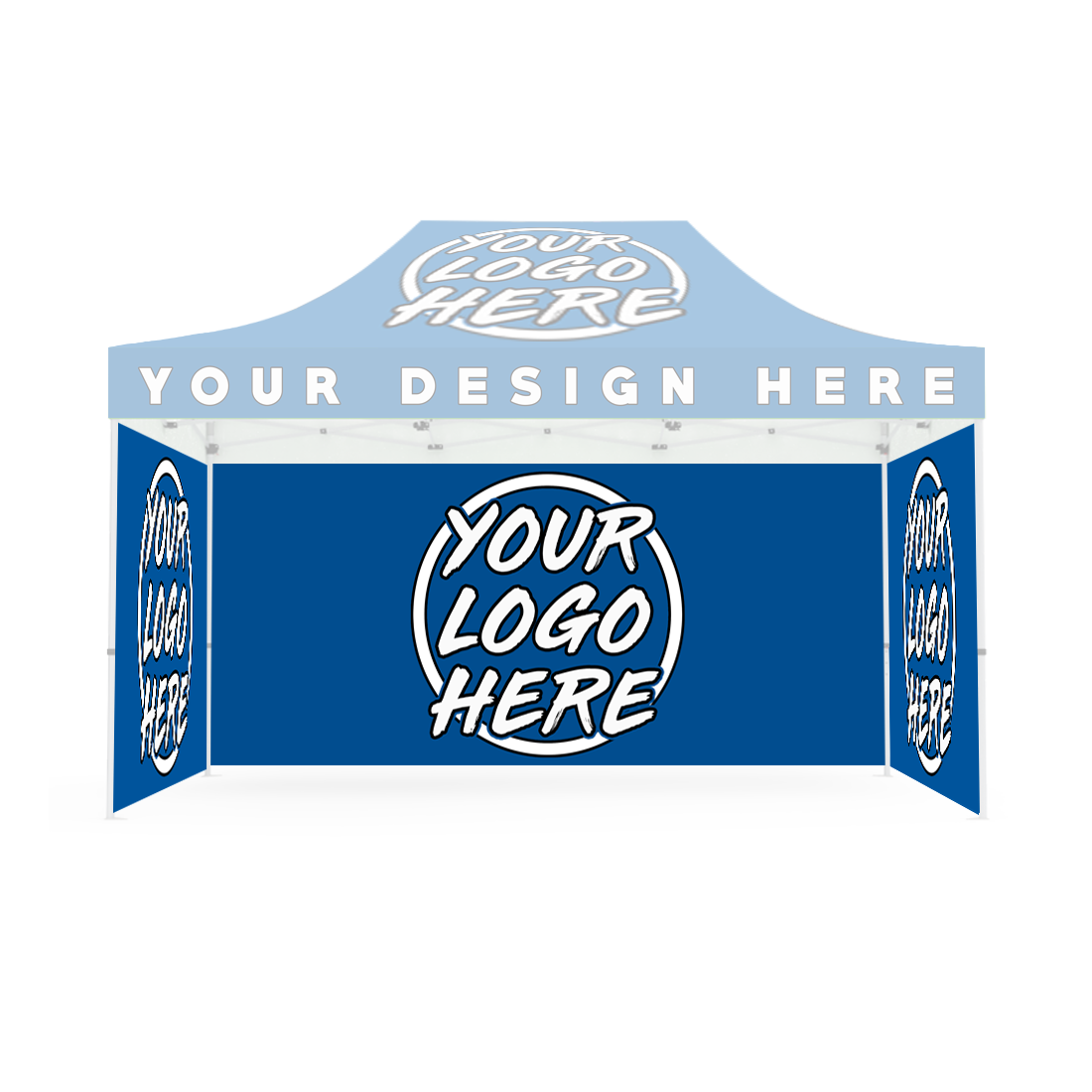 Custom Canopy Full Wall Package