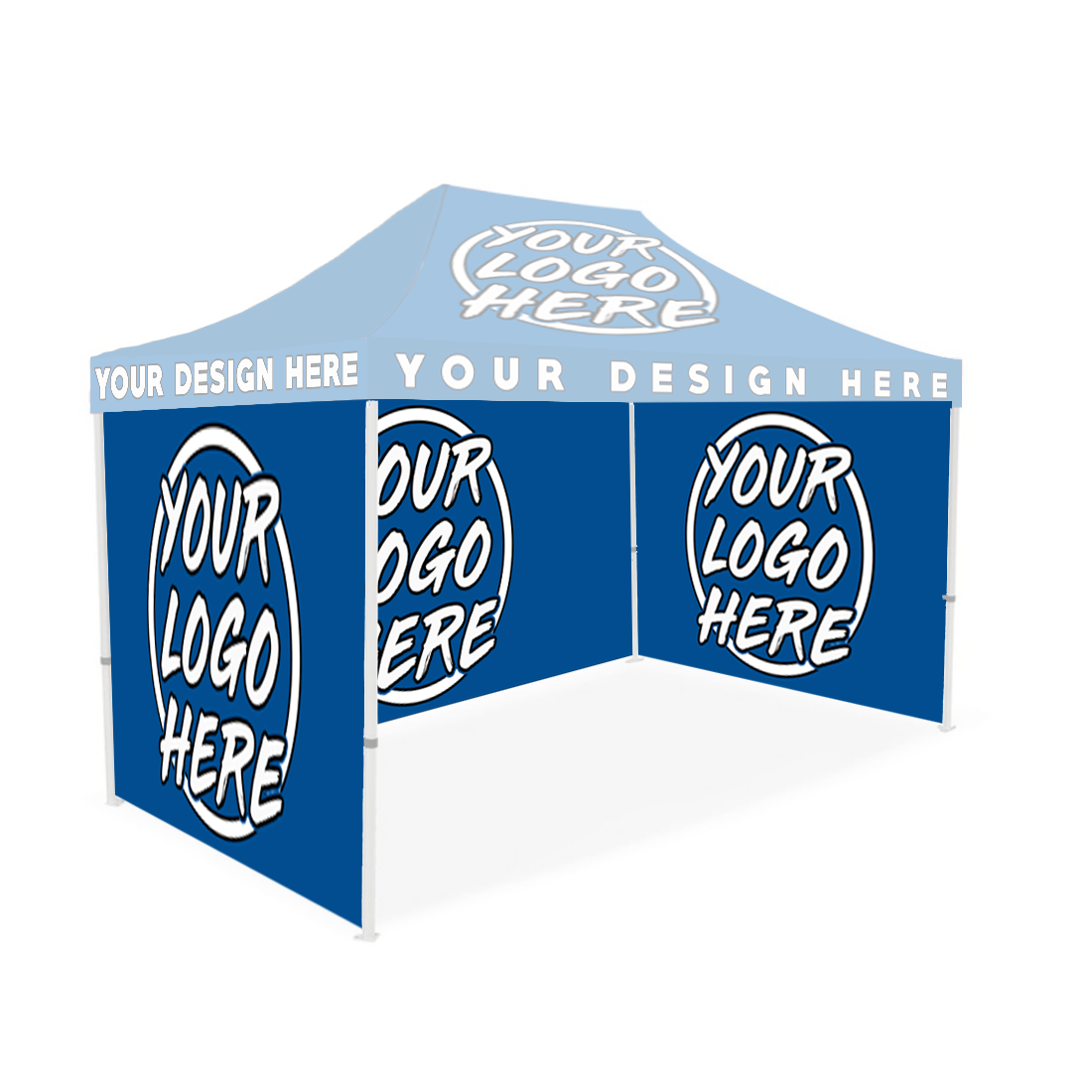 Custom Canopy Full Wall Package