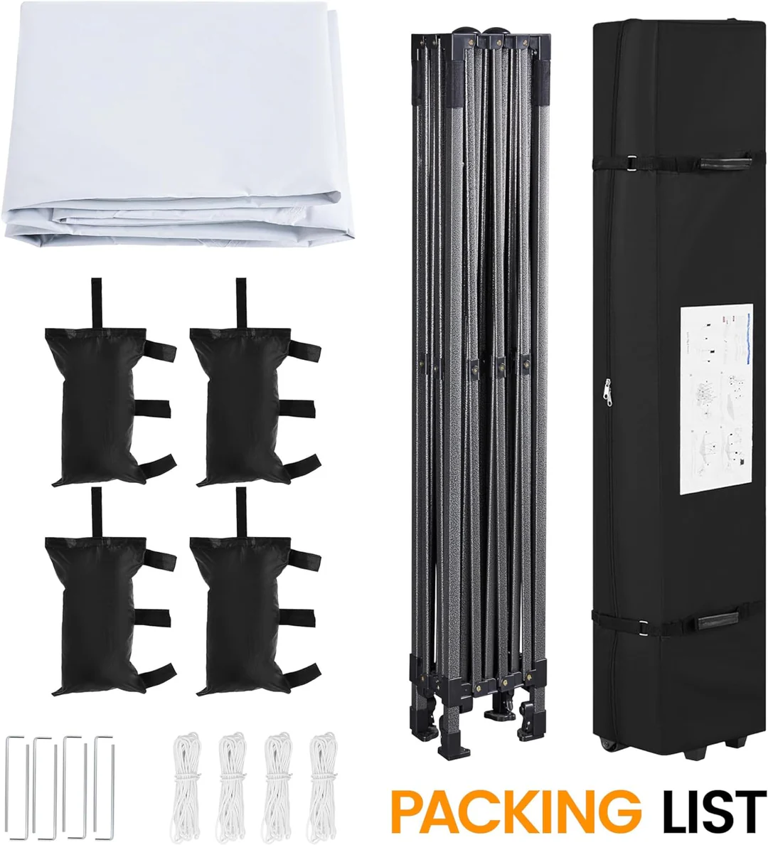 10' x 15' Blank Canopy Tent Kit