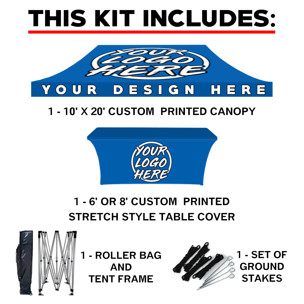 10' x 20' Custom Canopy Tent Kit #4