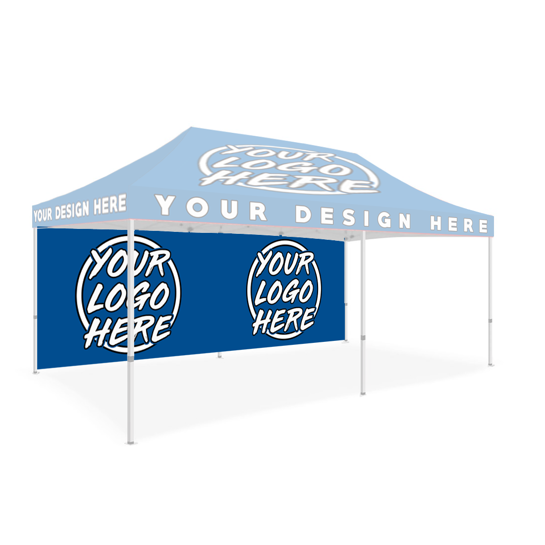 Custom Canopy Rear Wall