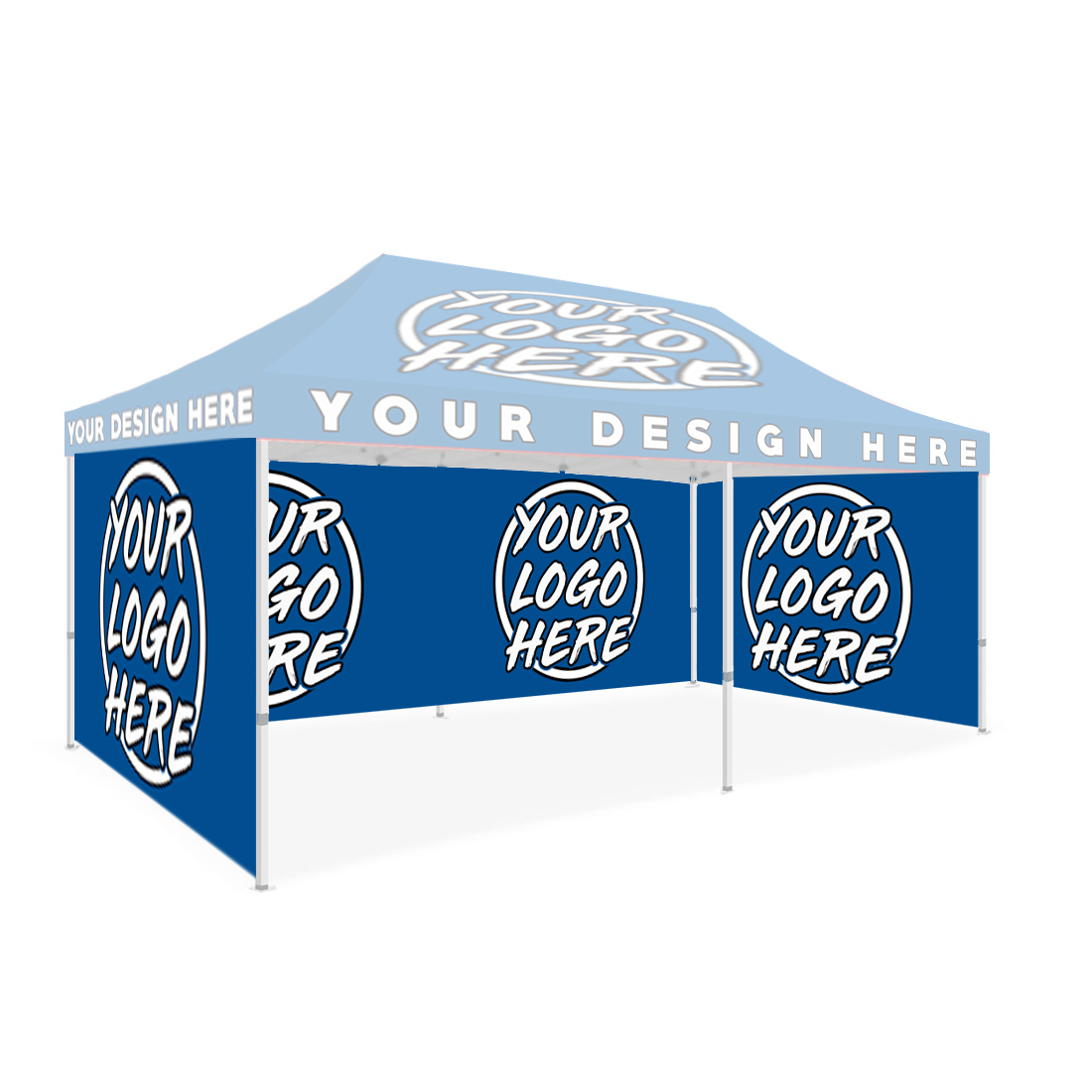 Custom Canopy Full Wall Package