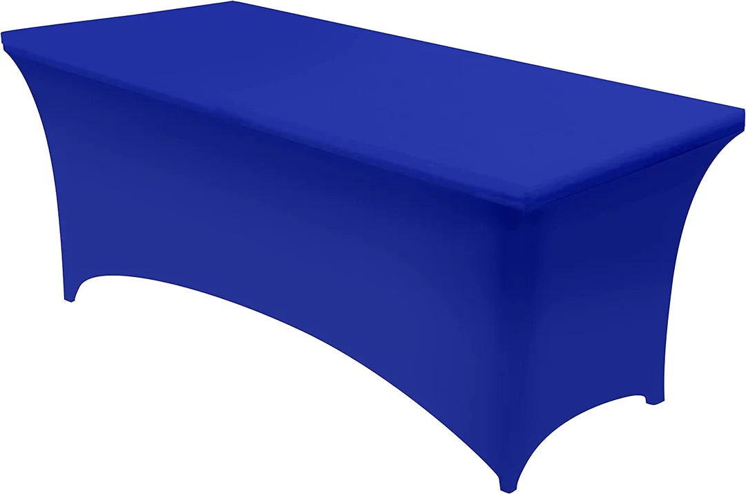 Solid Color Stretch Table Cover - Assorted Colors