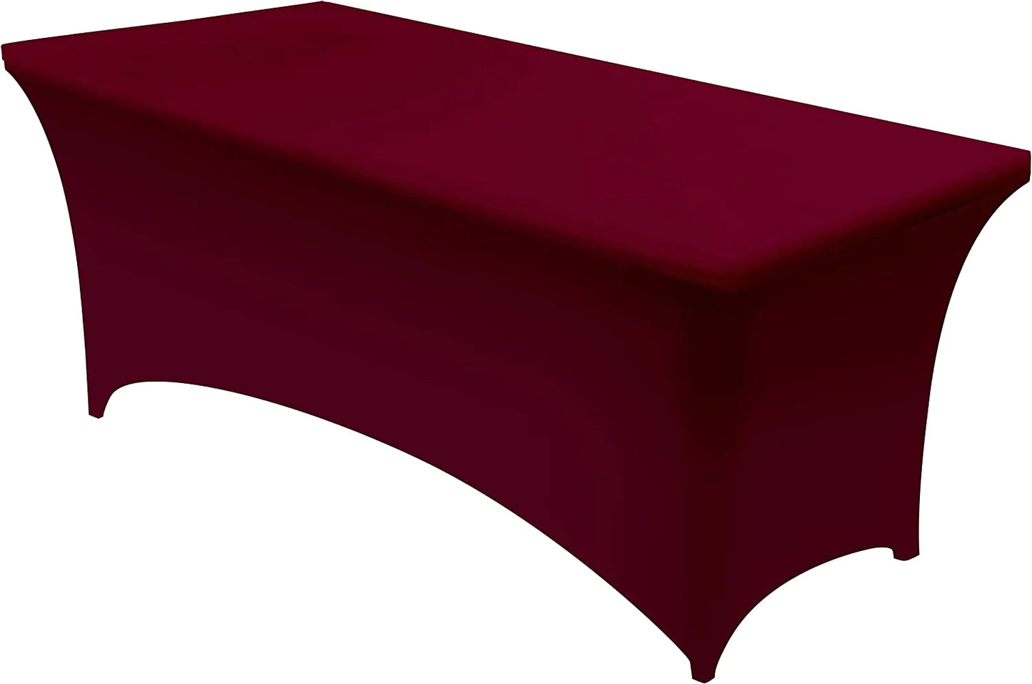 Solid Color Stretch Table Cover - Assorted Colors