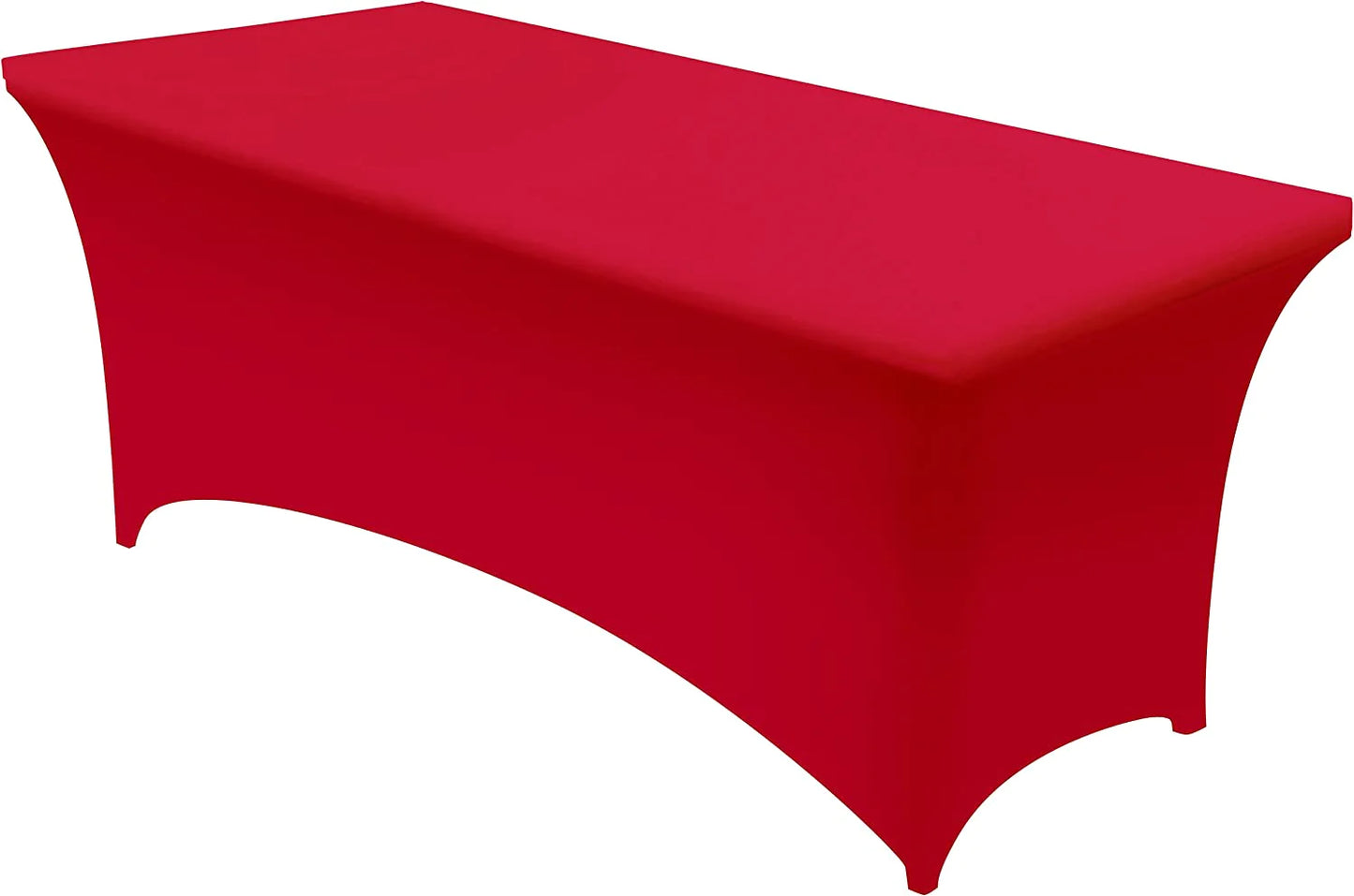 Solid Color Stretch Table Cover - Assorted Colors