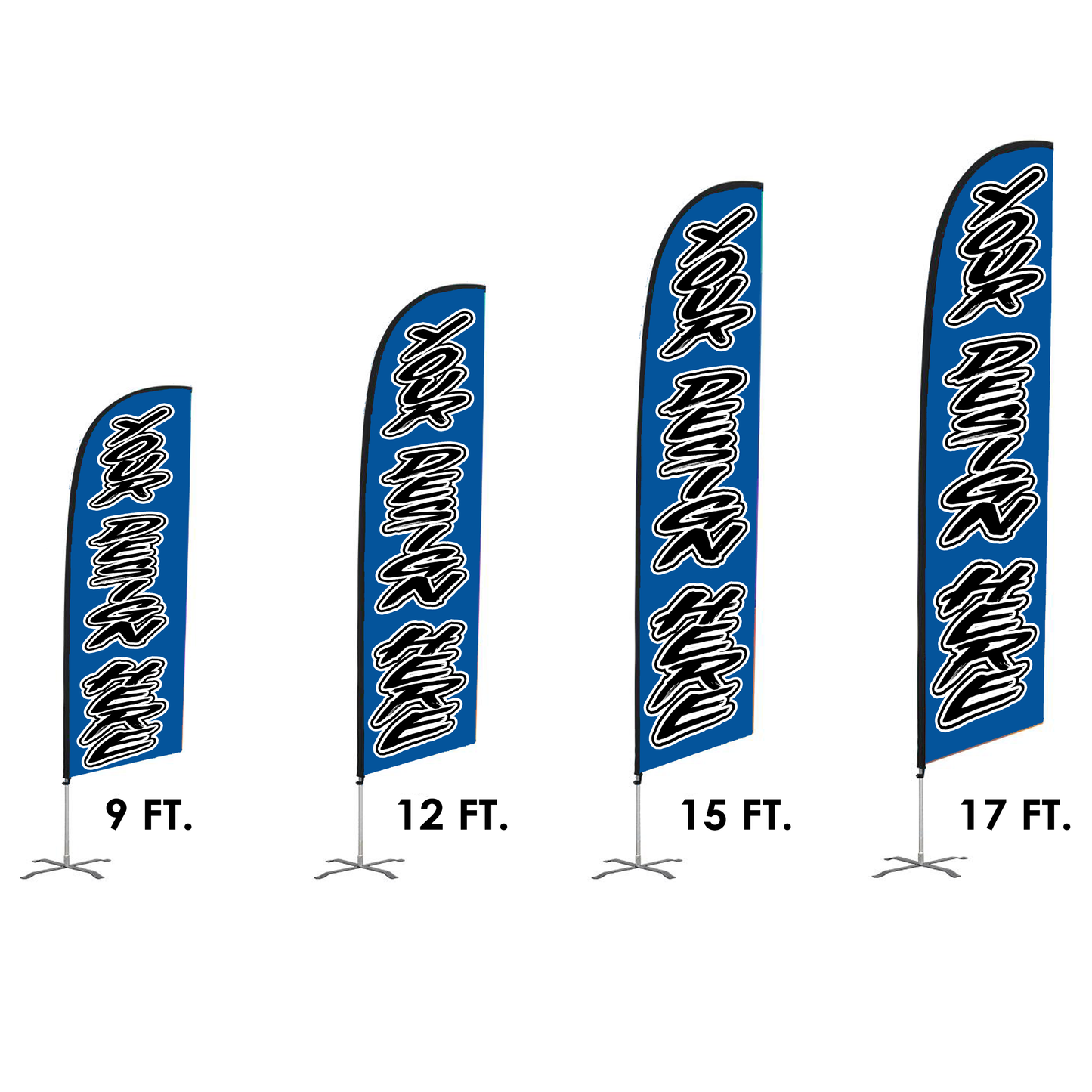 Angled Flag - 3 Pack Bundle