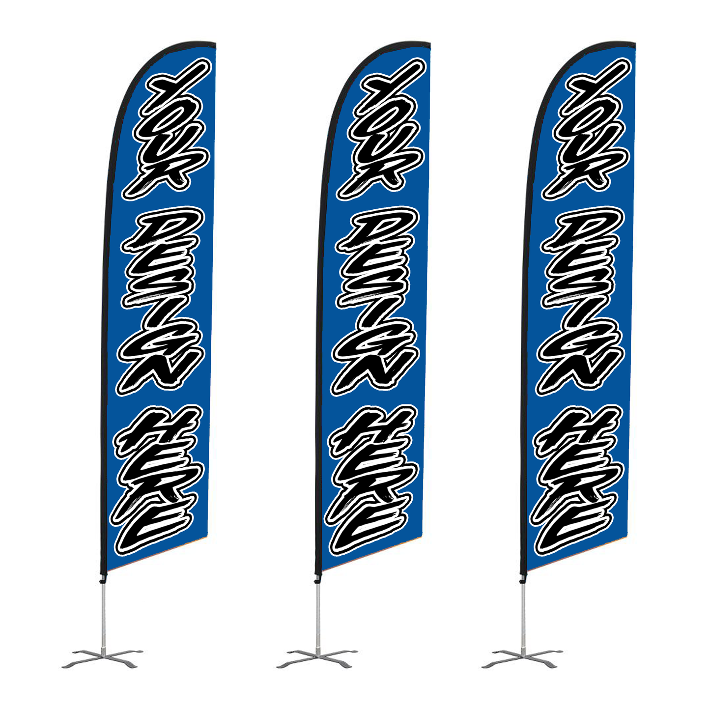 Angled Flag - 3 Pack Bundle