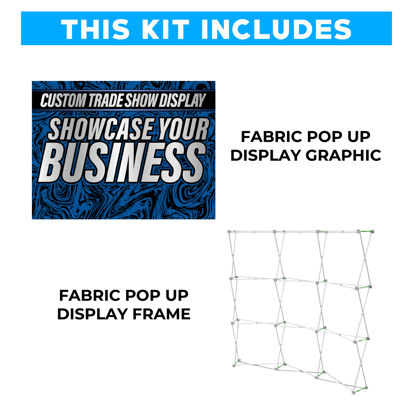 Custom Fabric Pop Up Display
