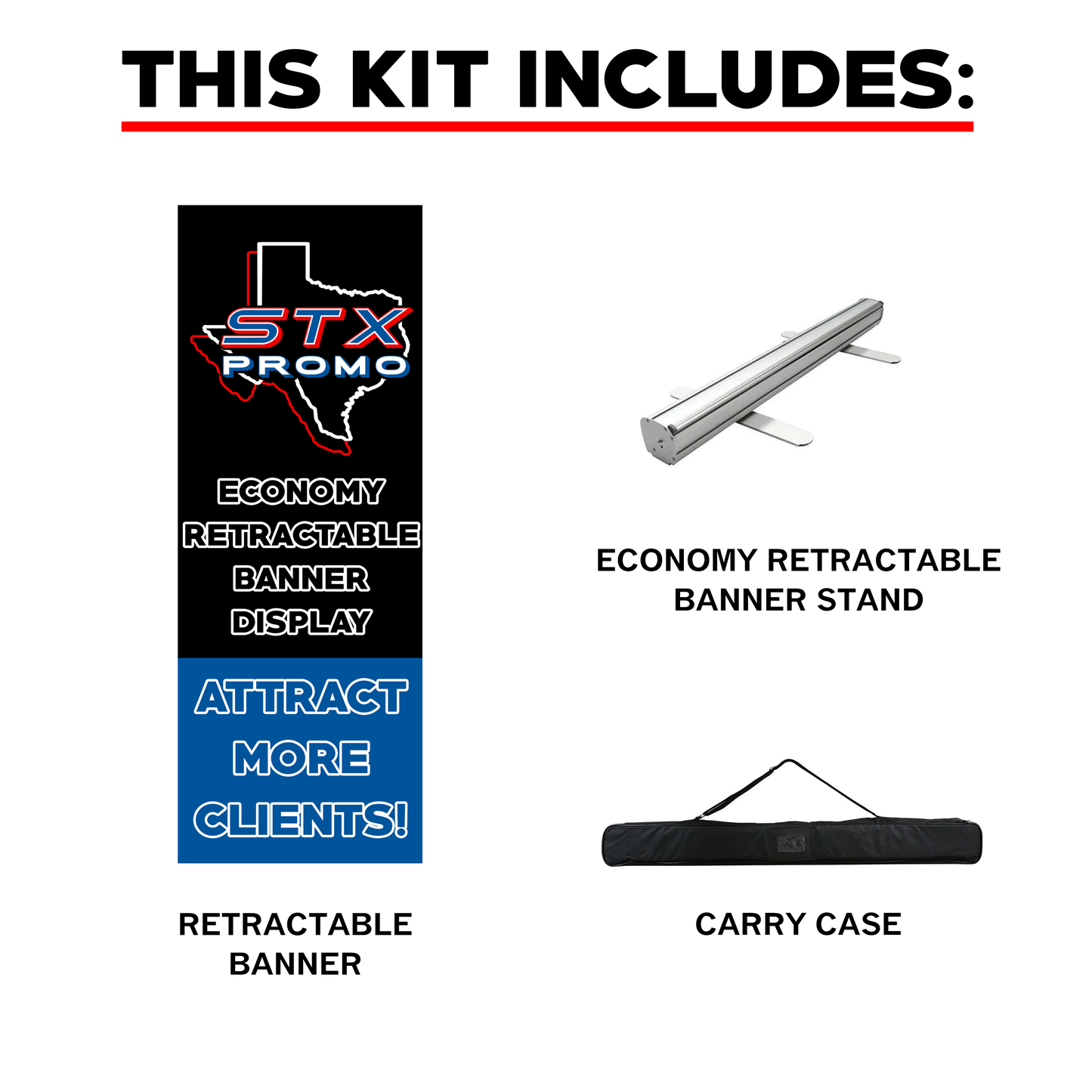 Economy Retractable Banner Display