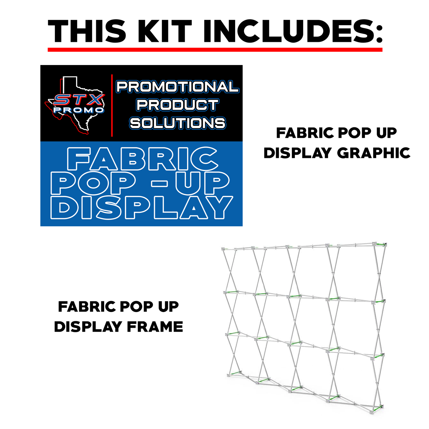 Custom Fabric Pop Up Display