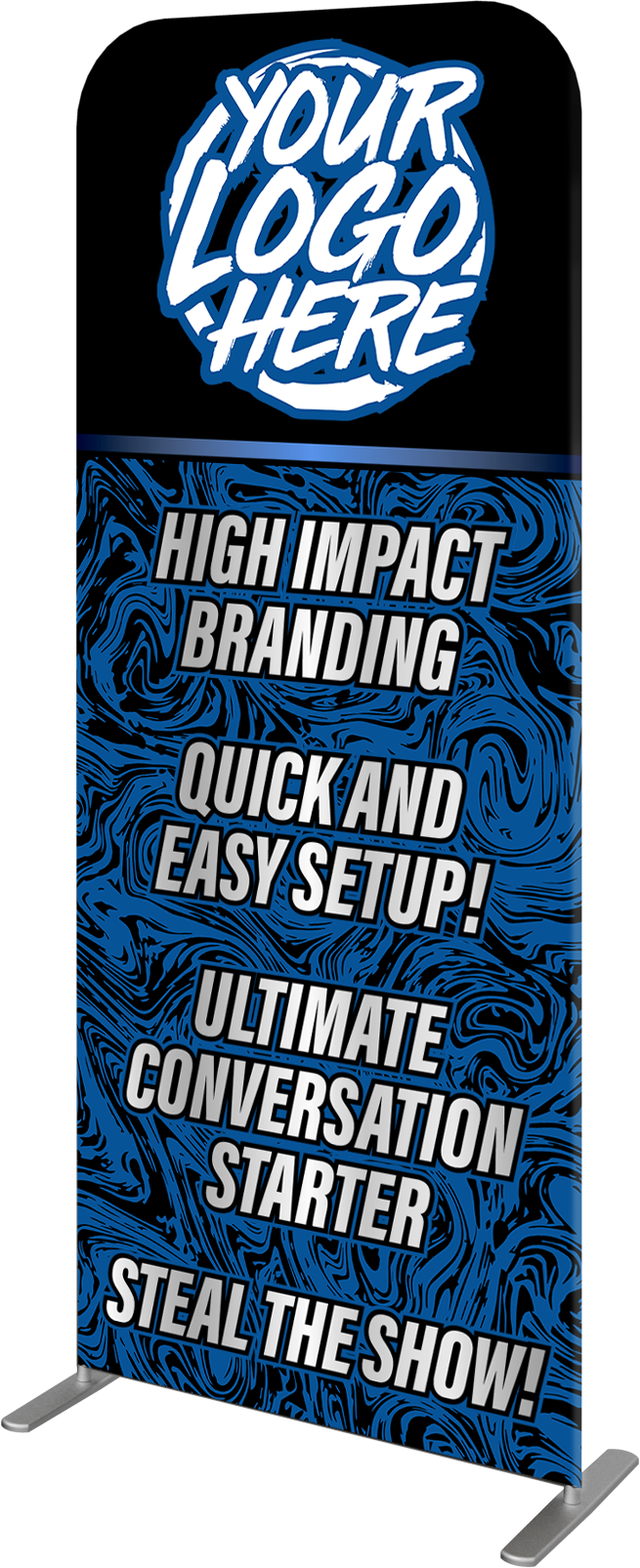 35" Tension Fabric Stand