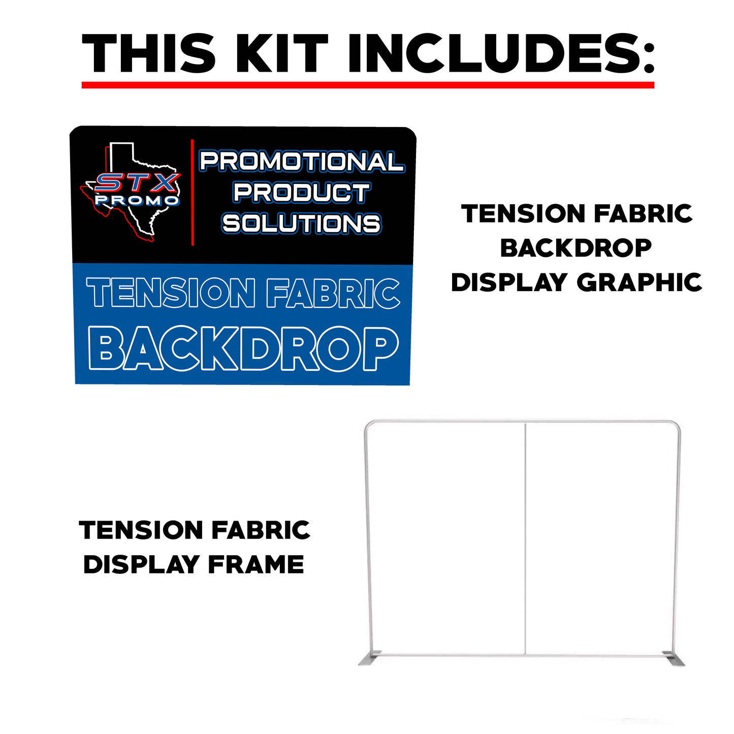 Large Tension Fabric Backdrop