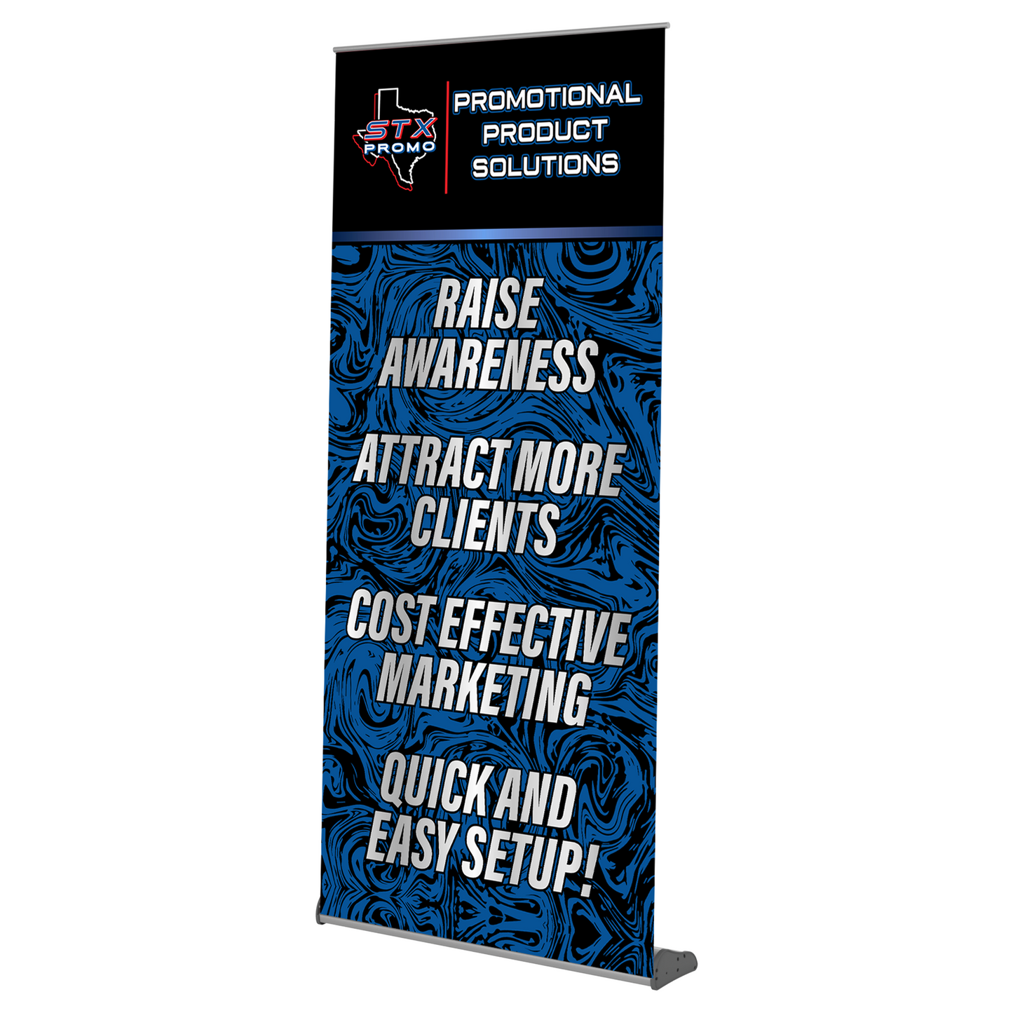 40" Deluxe Retractable Banner