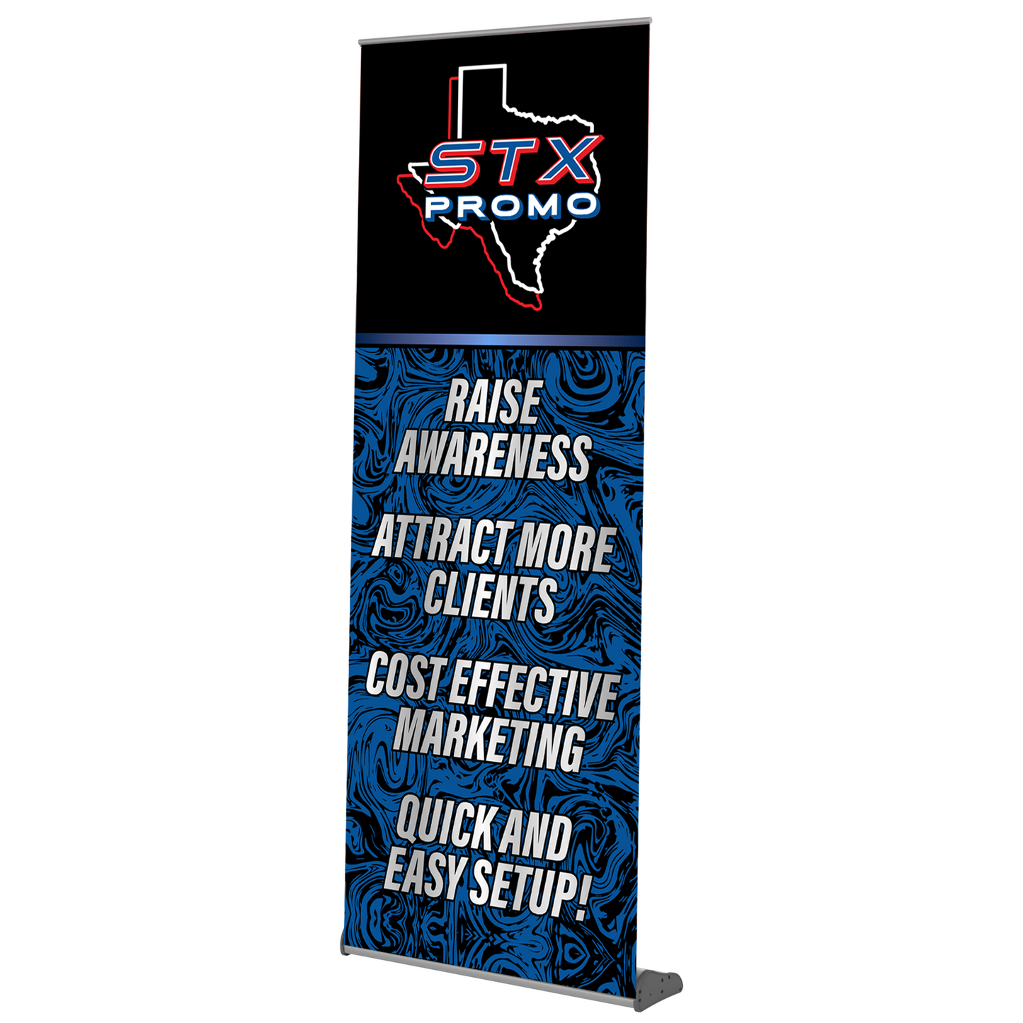 34" Deluxe Retractable Banner