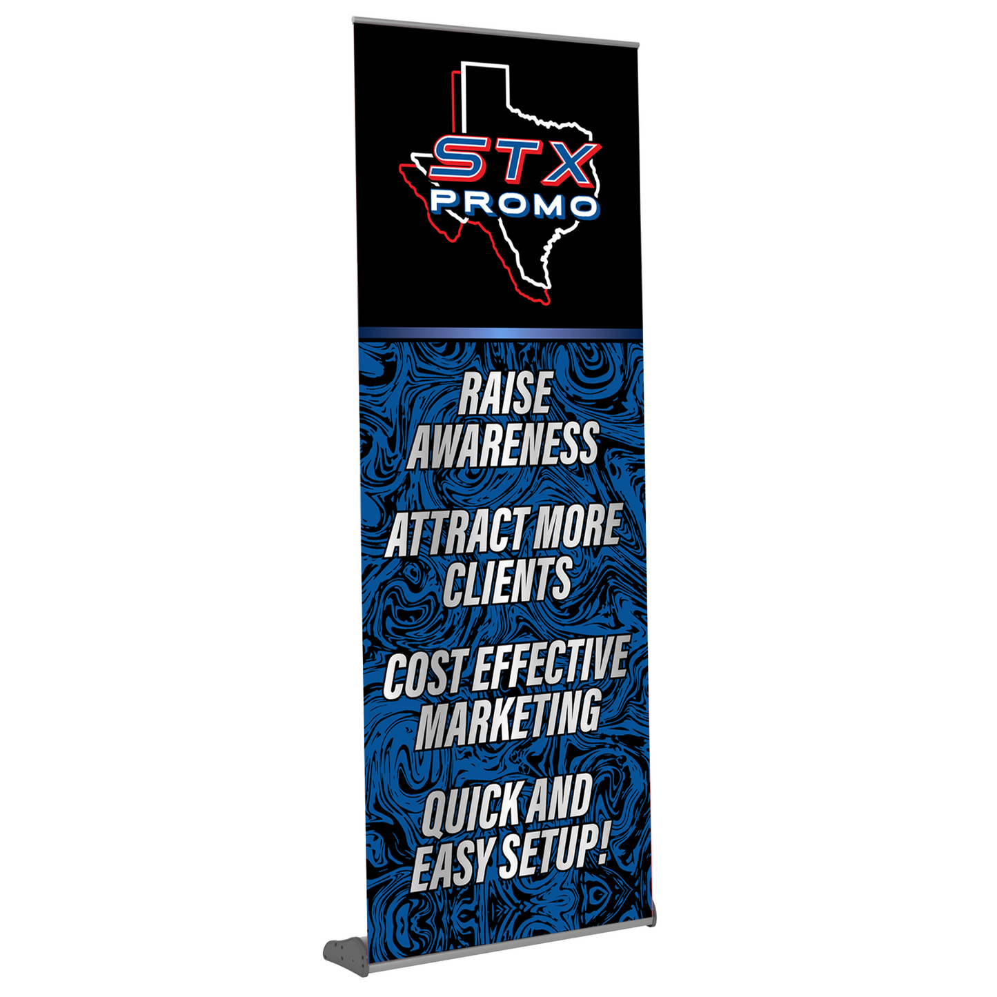 34" Deluxe Retractable Banner