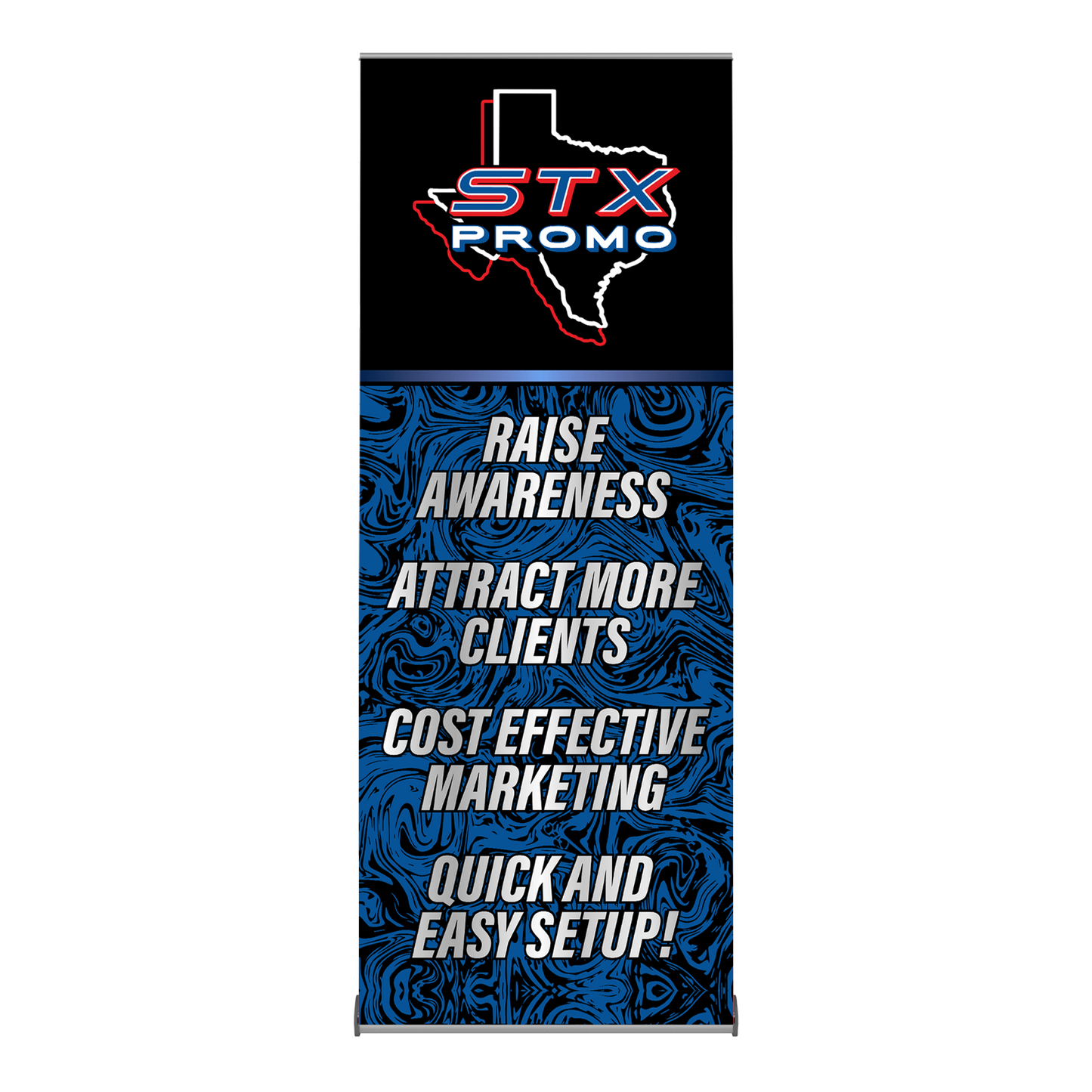 34" Deluxe Retractable Banner