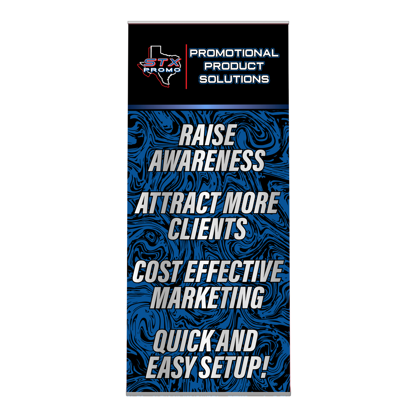36" Double Sided Deluxe Retractable Banner