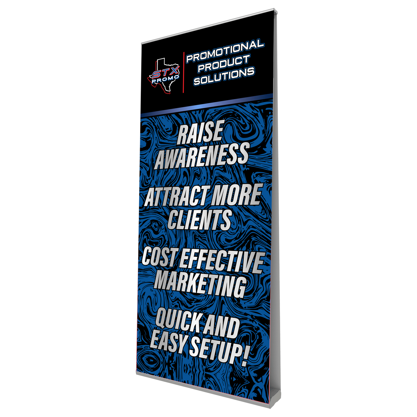 36" Double Sided Deluxe Retractable Banner