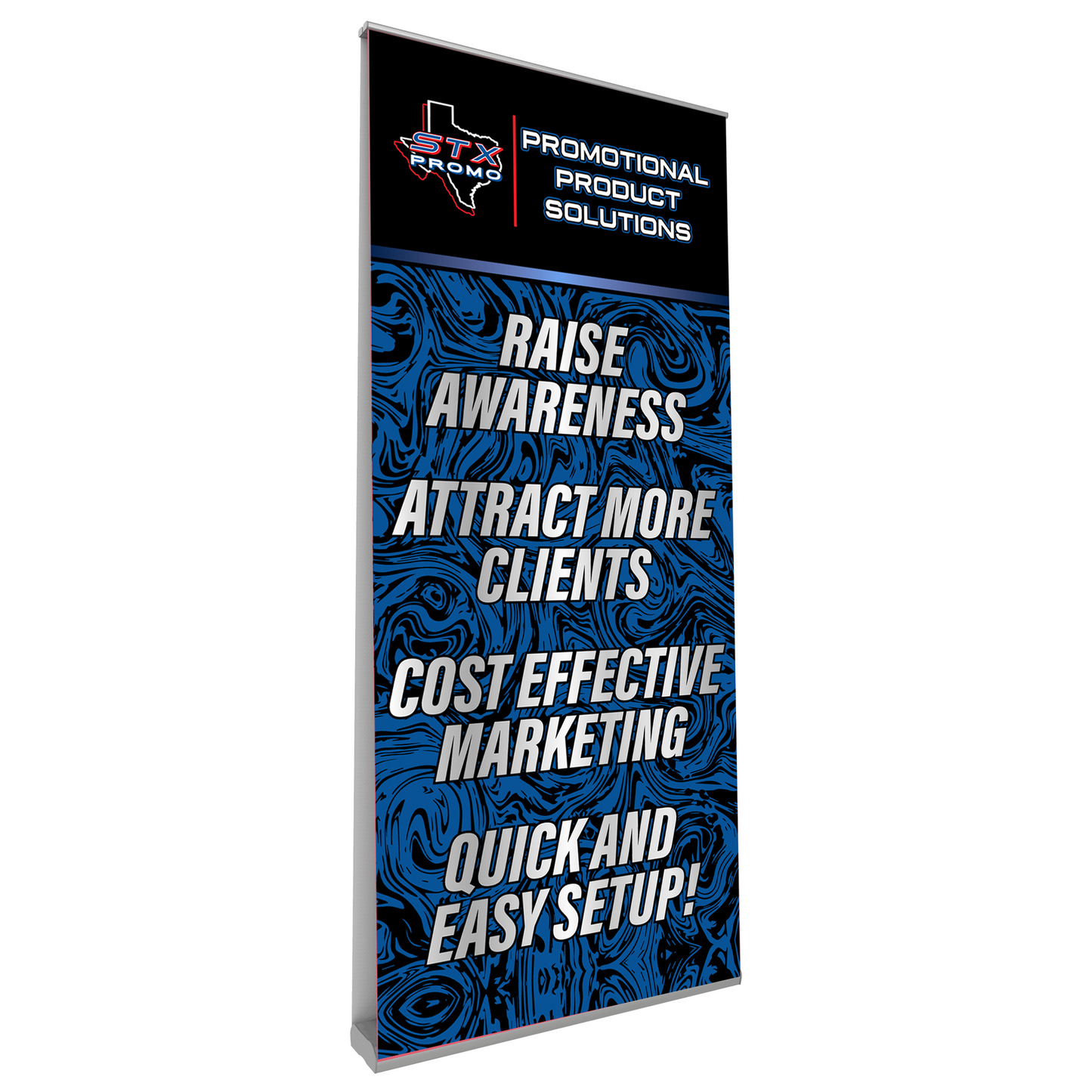 36" Double Sided Deluxe Retractable Banner