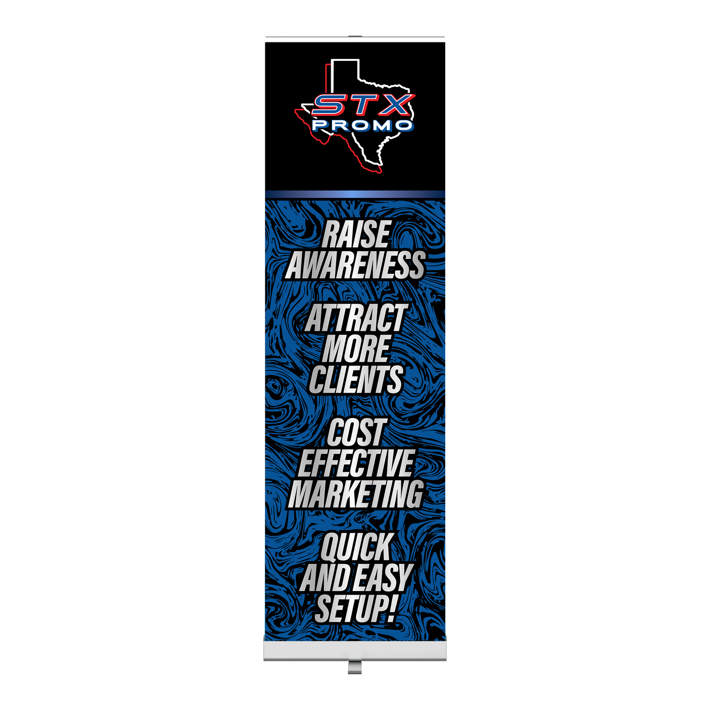 24" Economy Retractable Banner