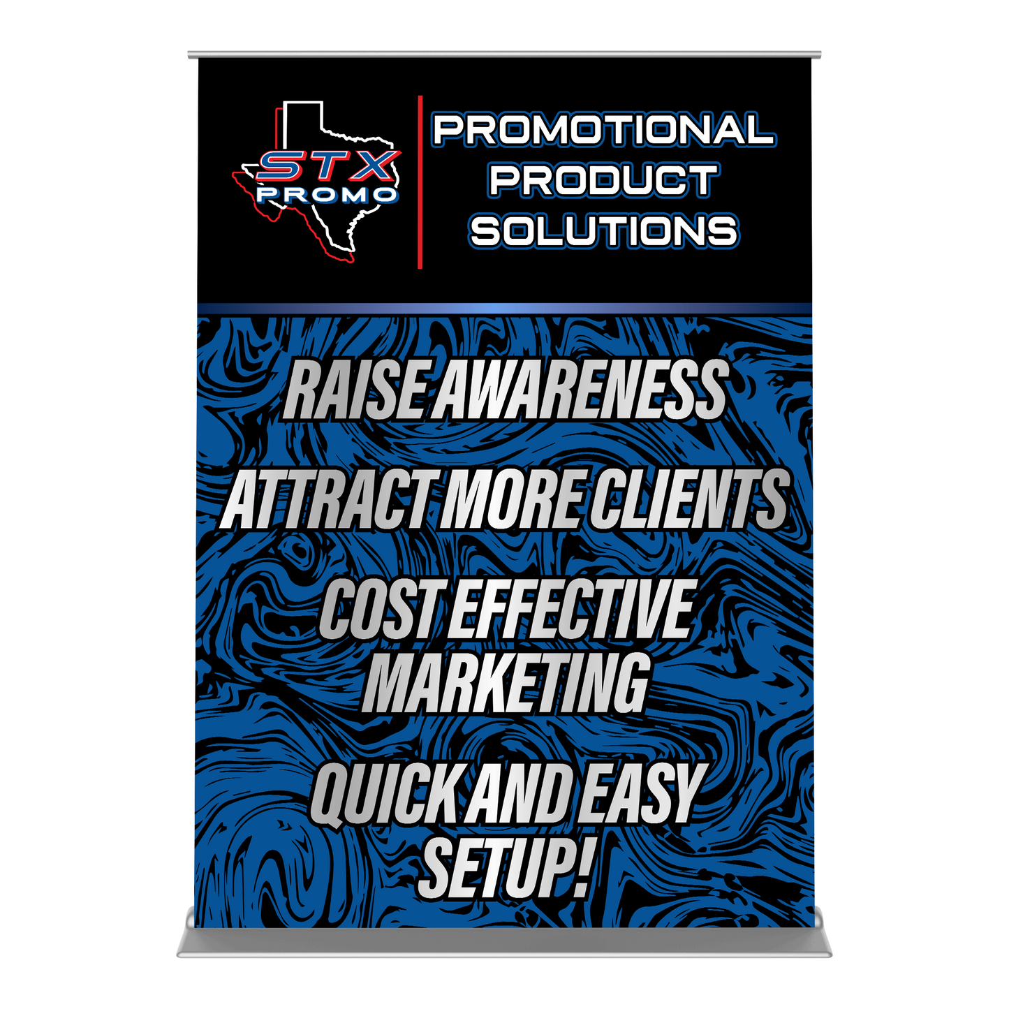 60" Premium Retractable Banner