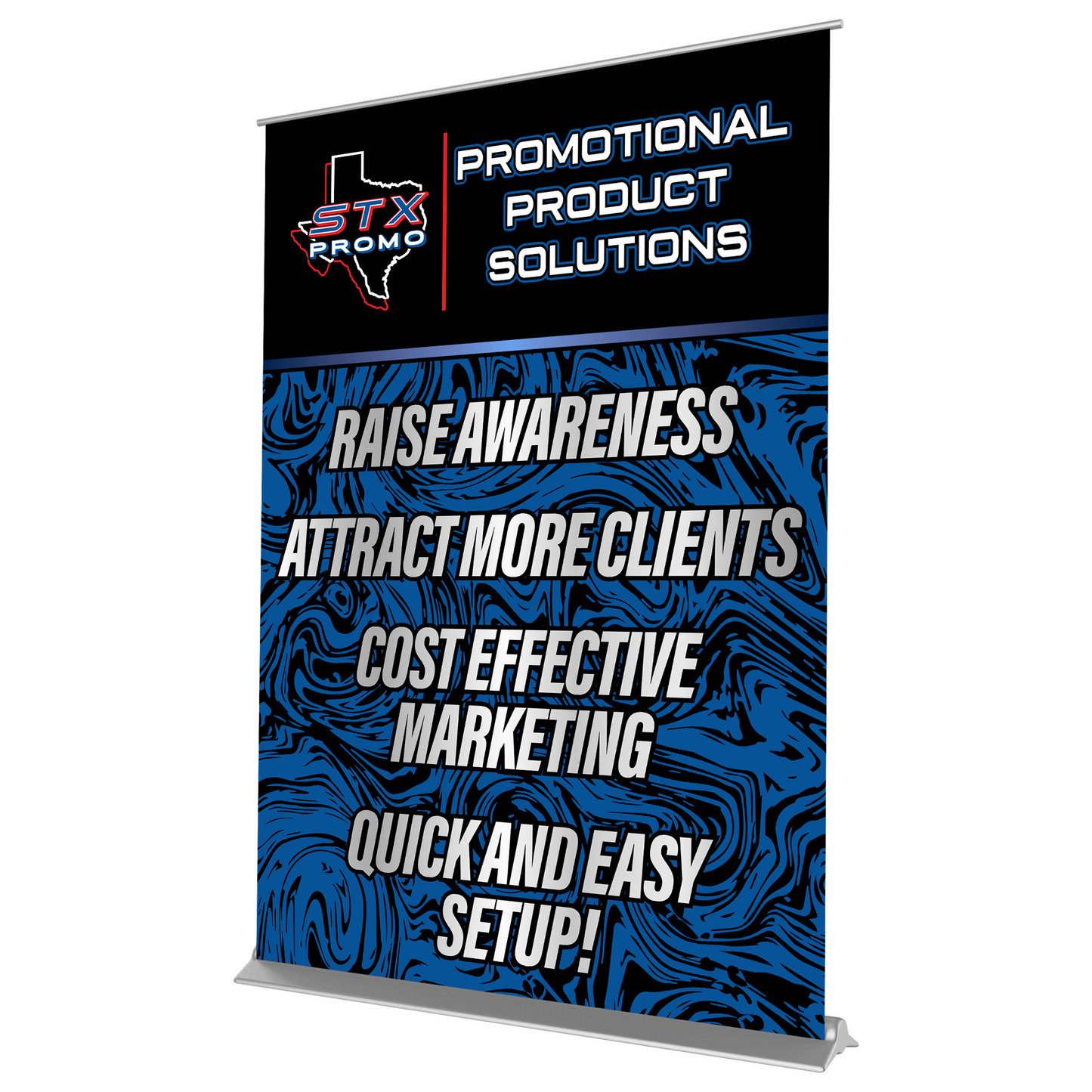 60" Premium Retractable Banner