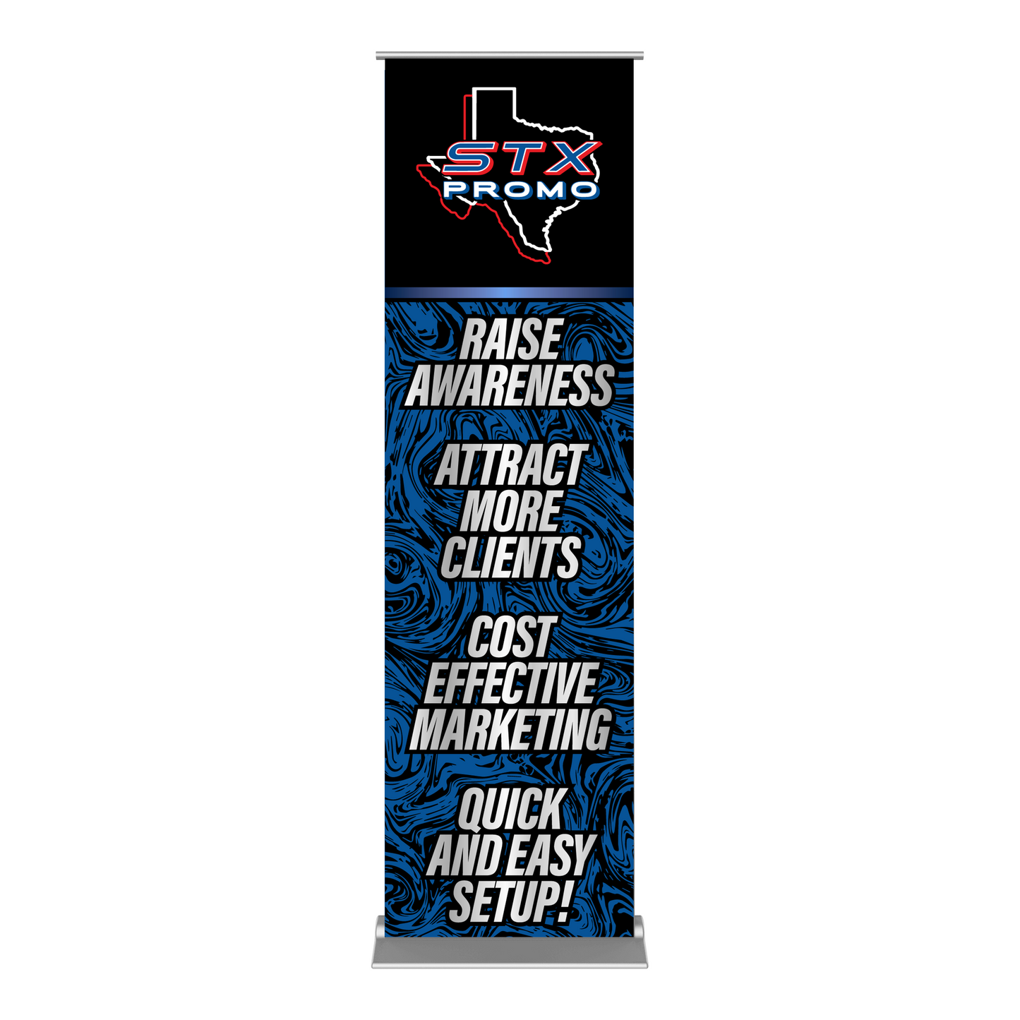 24" Premium Retractable Banner