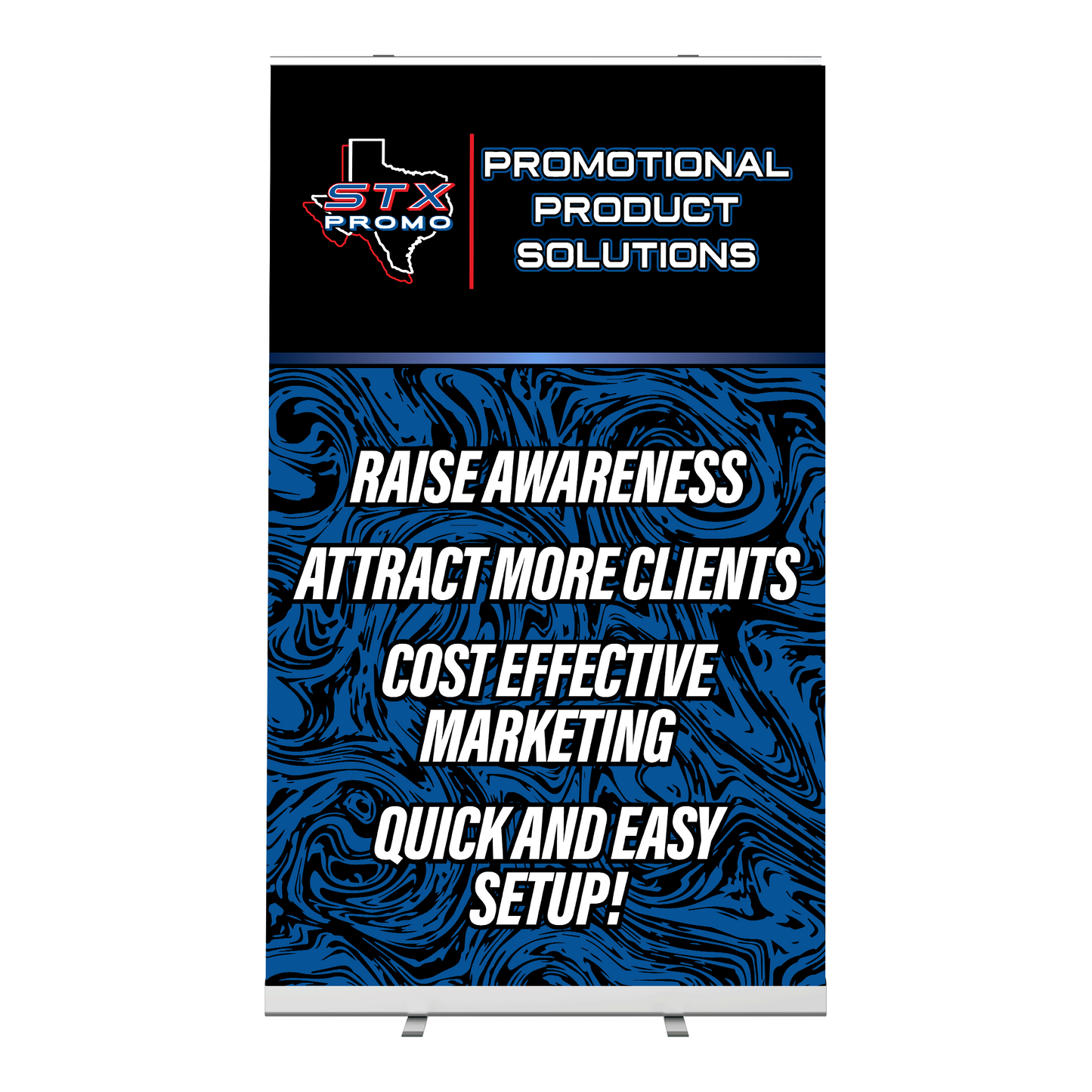 48" Economy Retractable Banner