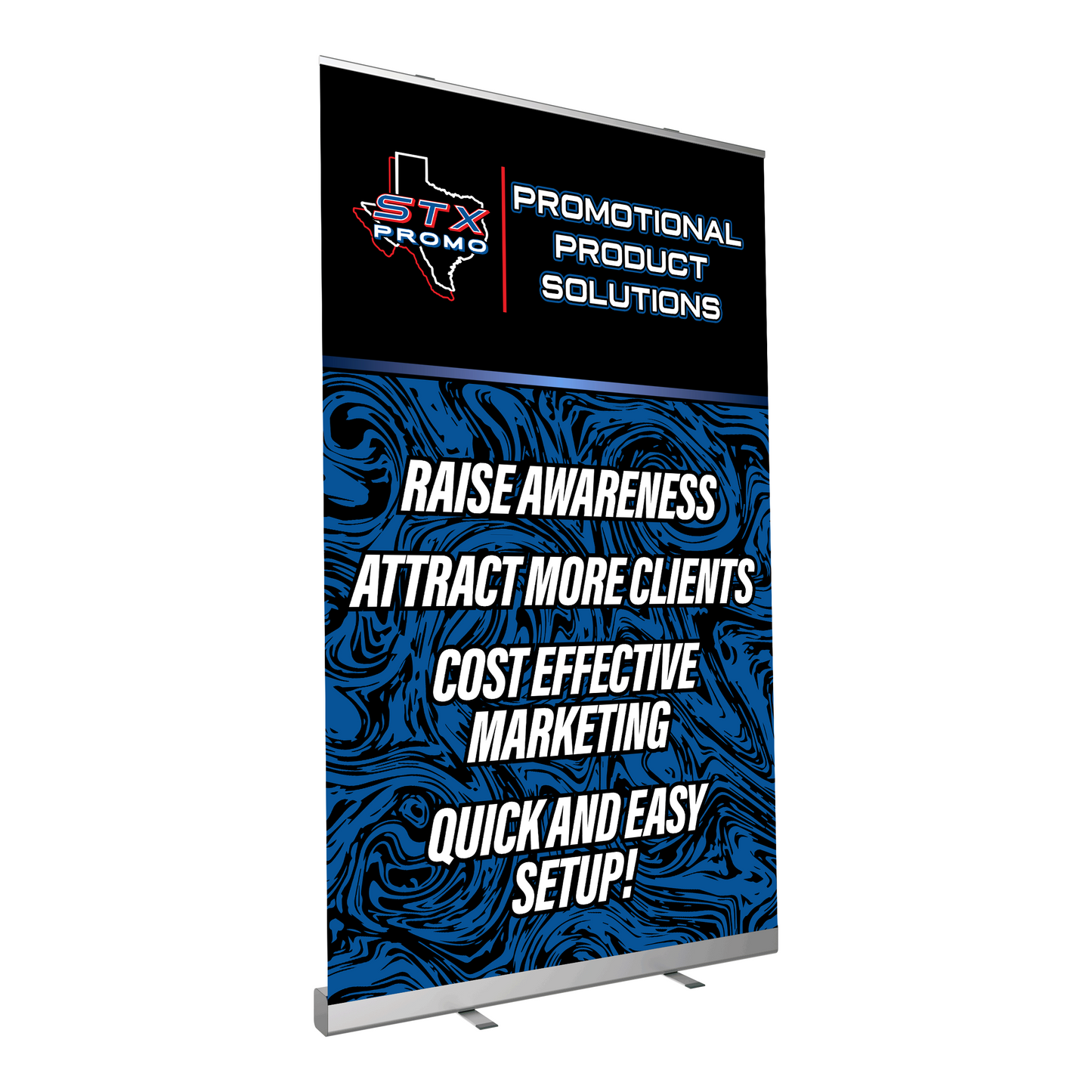 48" Economy Retractable Banner