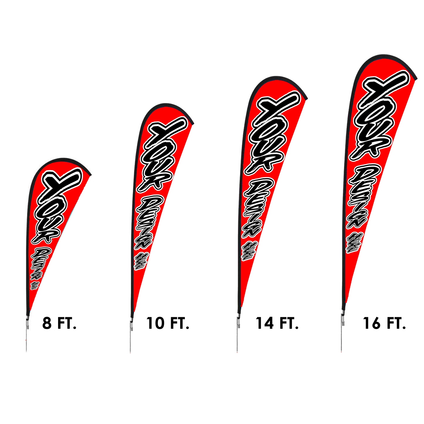 Teardrop Flags