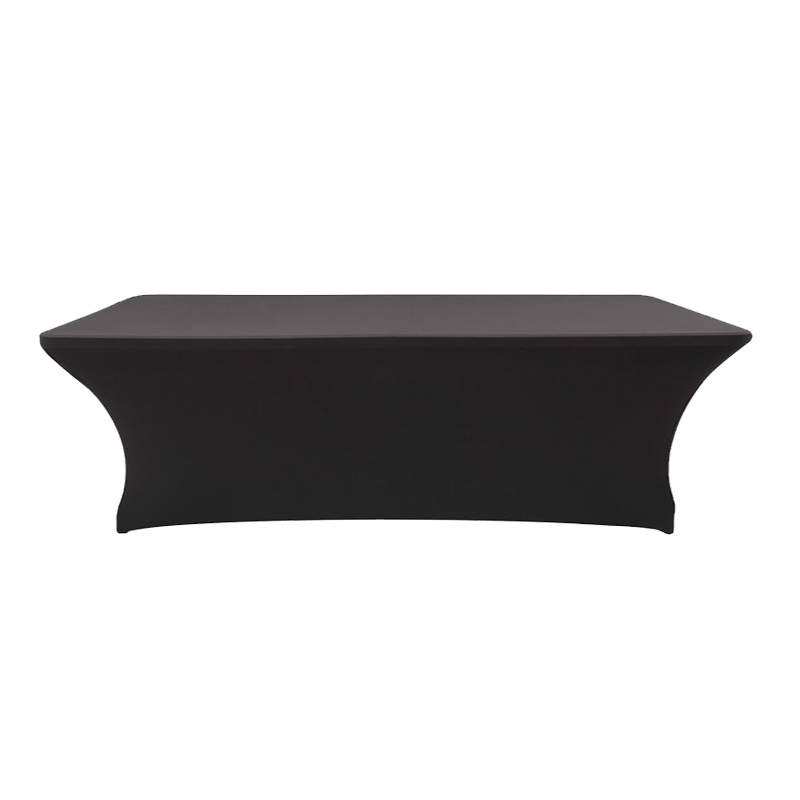 Solid Color Stretch Table Cover - Assorted Colors