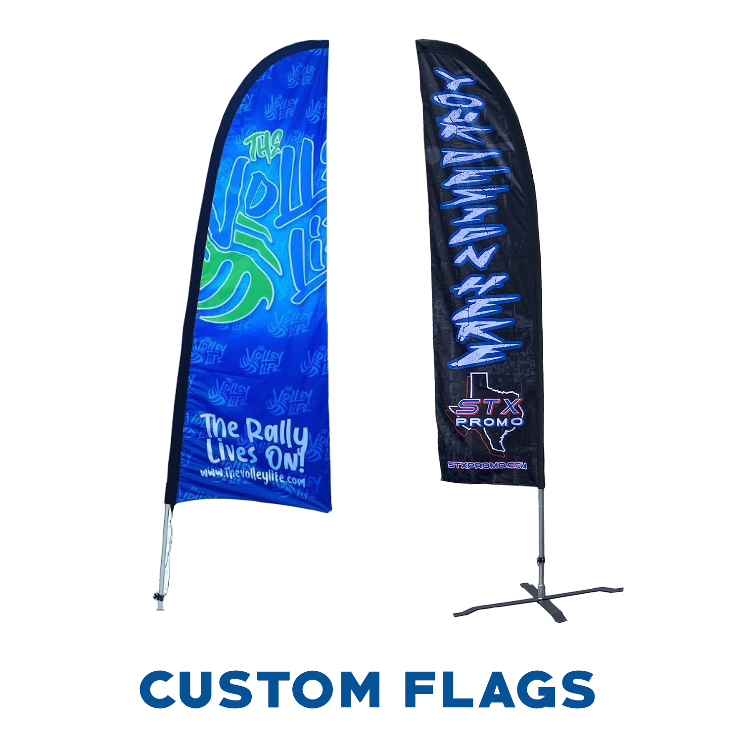 CUSTOM FLAGS – STX PROMO