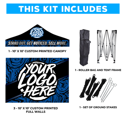 10' x 10' Custom Canopy Tent Kit #3