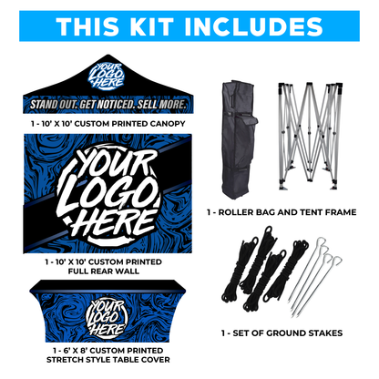 10' x 10' Custom Canopy Tent Kit #5