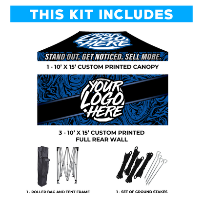 10' x 15' Custom Canopy Tent Kit #3
