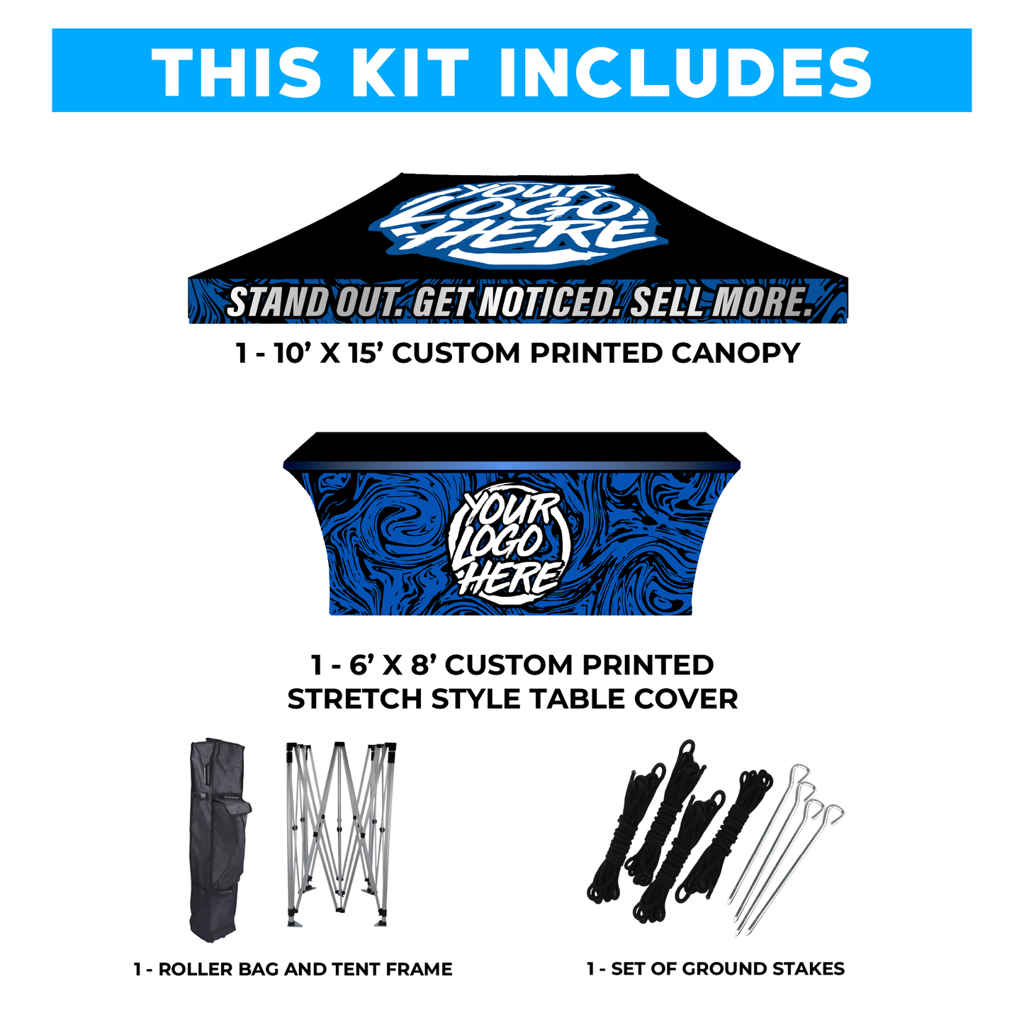 10' x 15' Custom Canopy Tent Kit #4