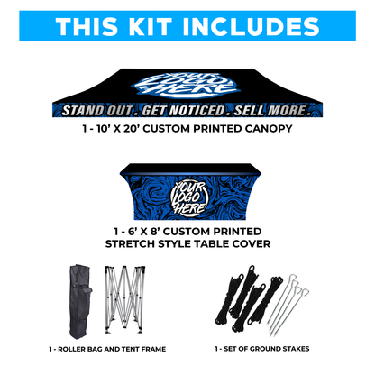 10' x 20' Custom Canopy Tent Kit #4
