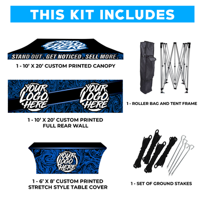10' x 20' Custom Canopy Tent Kit #5