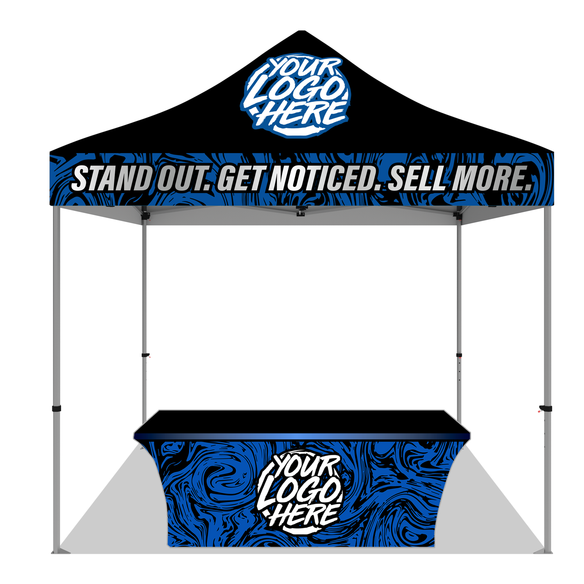 branded canopy tent 10' x 10' Custom Tent Kit