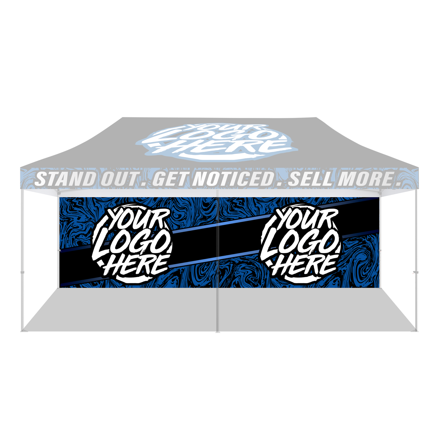 Custom Canopy Rear Wall