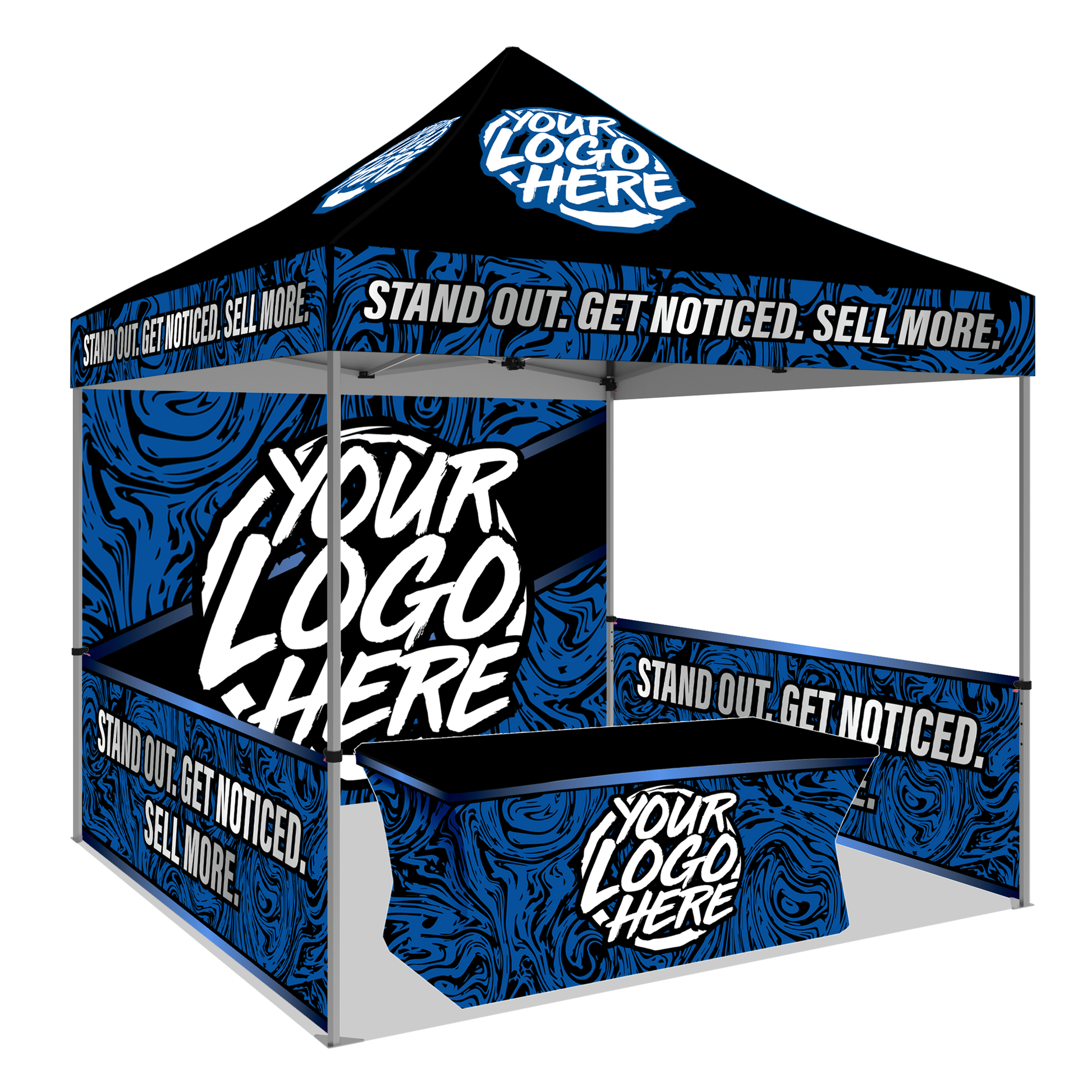 promo tent 10' x 10' Custom Canopy Tent Kit #6