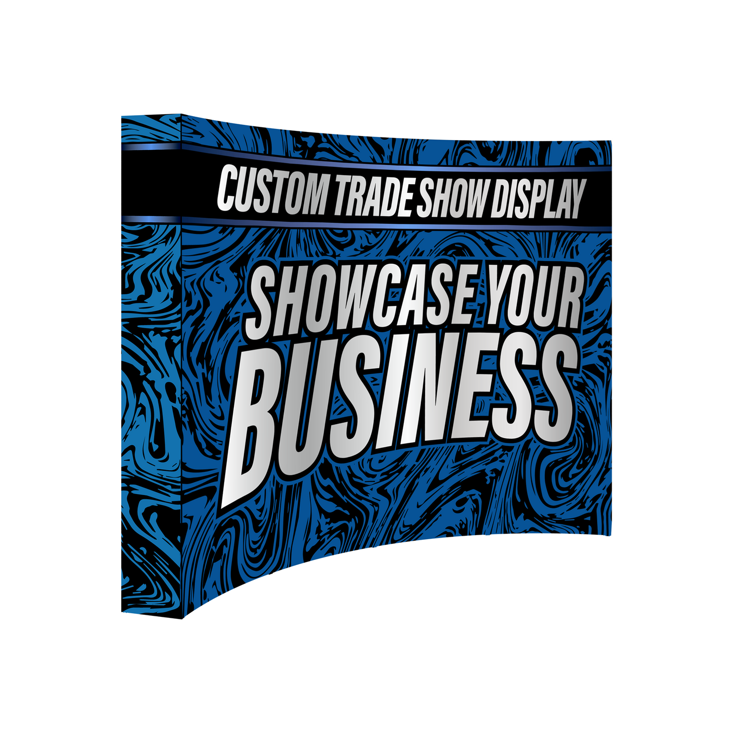 Custom Curved Pop Up Display