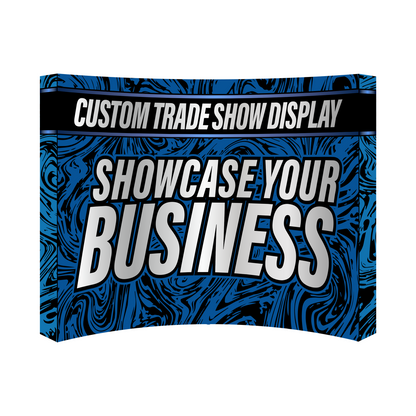 Custom Curved Pop Up Display