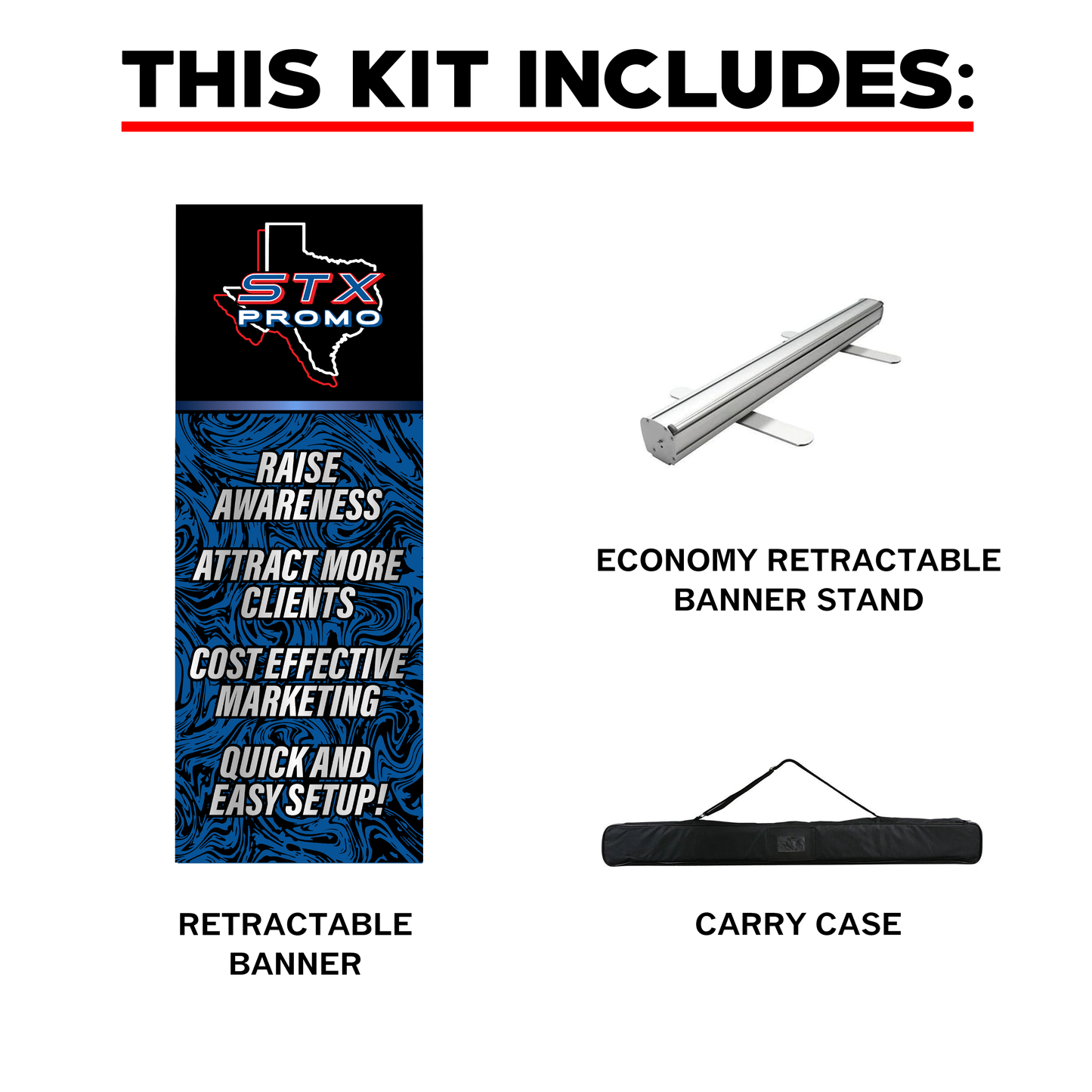 Economy Retractable Banner Display