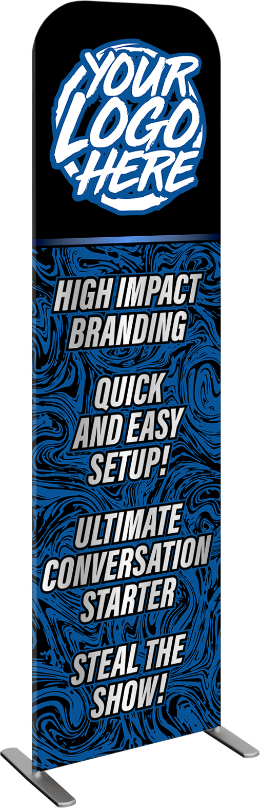 24" Tension Fabric Stand