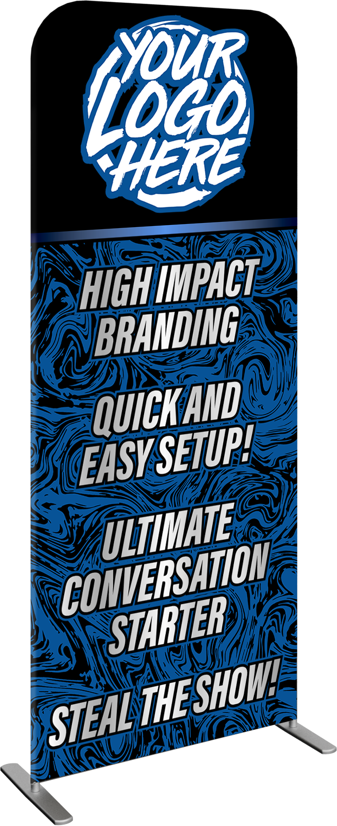 35" Tension Fabric Stand