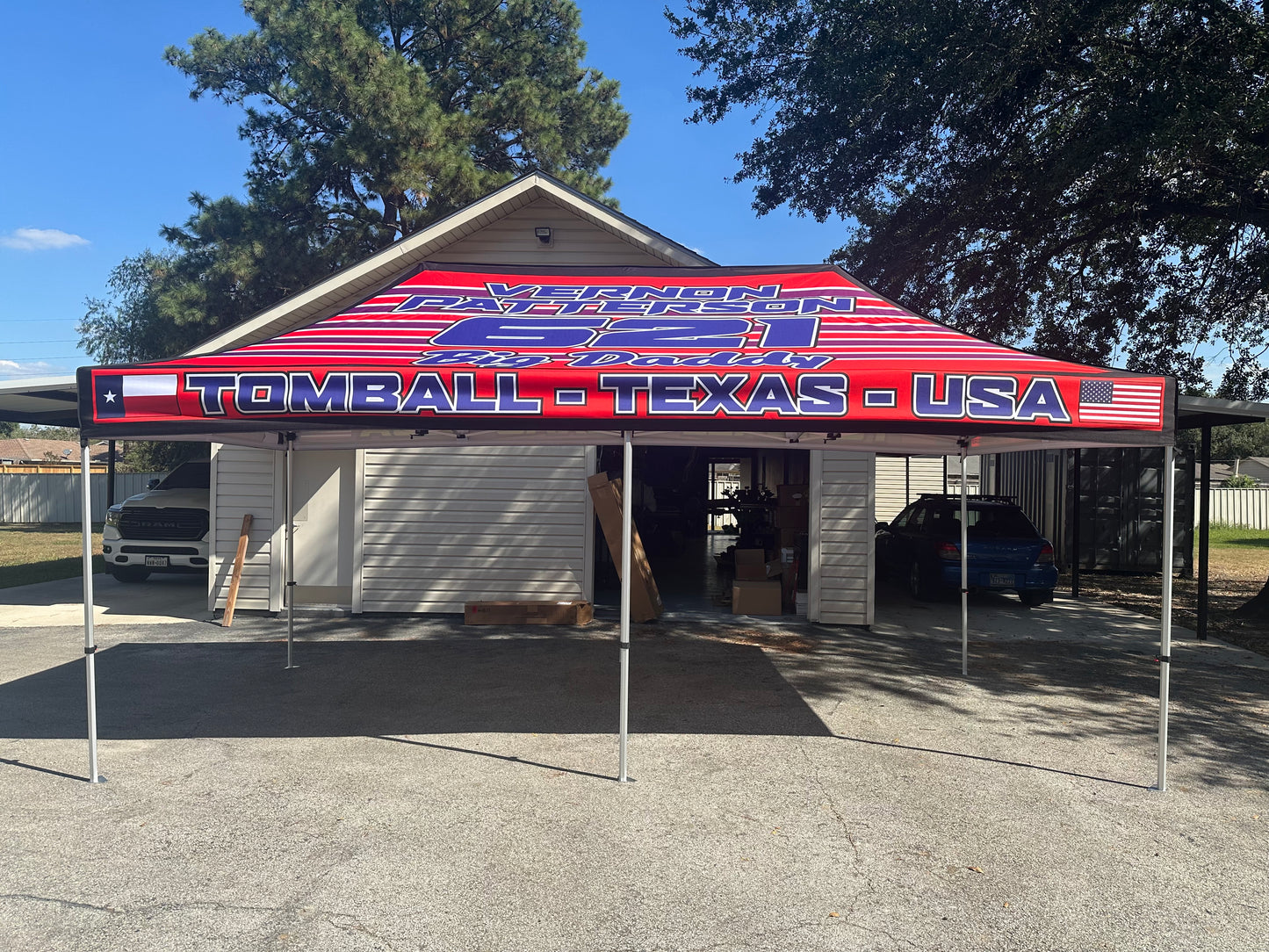 10' x 20' Standard Custom Canopy Tent
